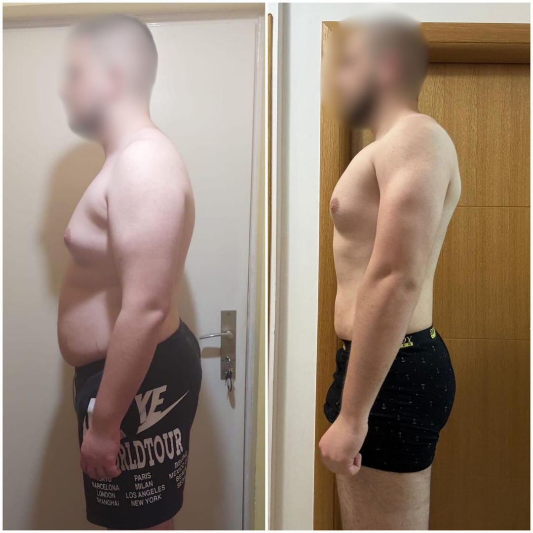 Bojan - 28kg manje - godinu dana programa
